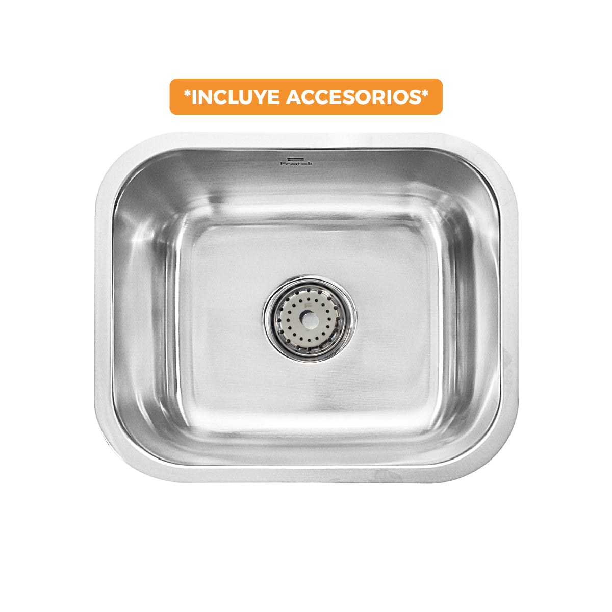 Lavadero P/ Marmol Stainless Ft - 39X37 - Fratelli - (Nuevo)